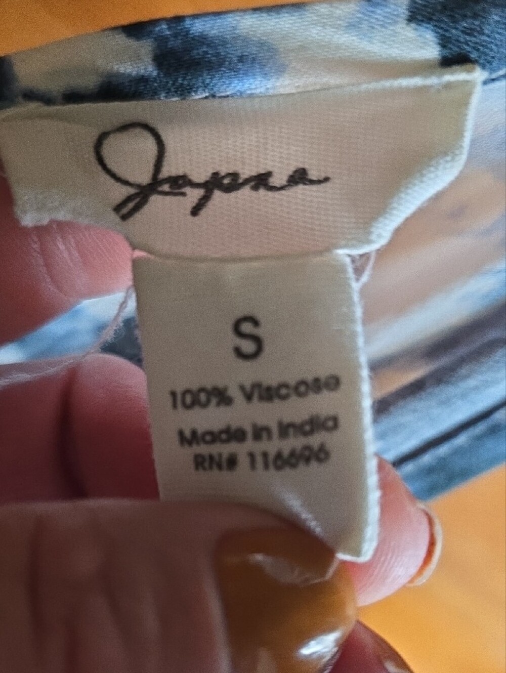 Japna Blue White Tie-Dye Harem Jumpsuit Boho Size Small - Picture 2 of 6